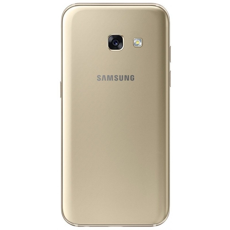 Tegne forsikring Bøje Wrap Samsung Galaxy A3 2017 Dual Sim - 16GB, 2GB RAM, 4G LTE, Gold with Gear  Icon-X Black